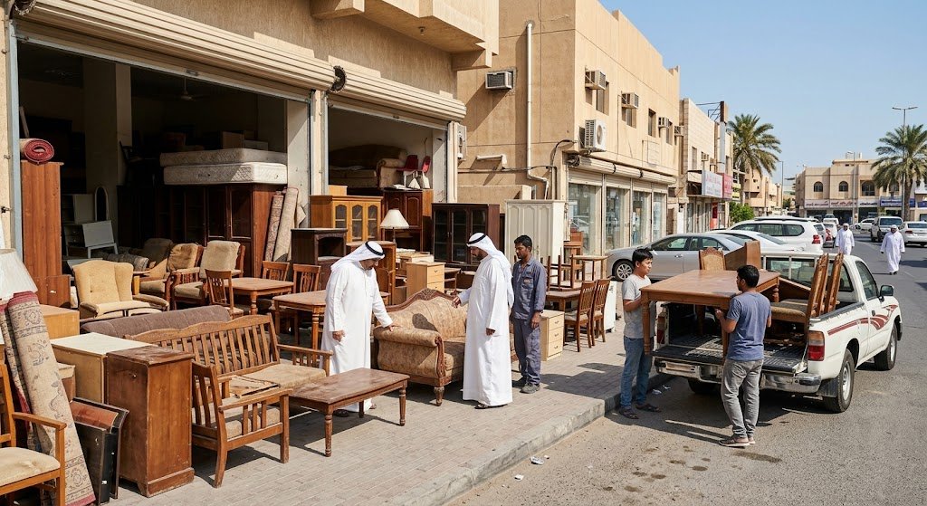 نشتري الاثاث المستعمل الاندلس بالكويت