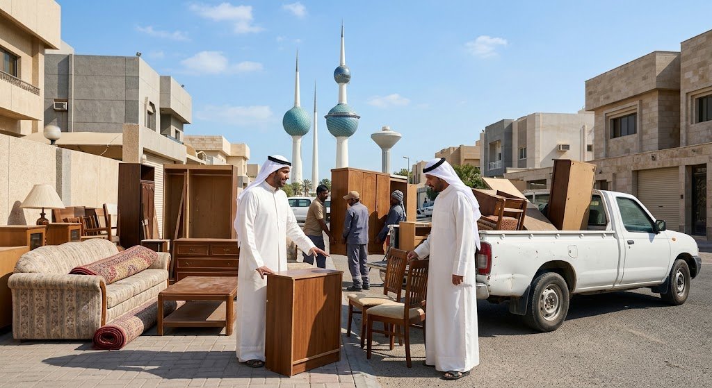 نشتري الاثاث المستعمل النزهه بالكويت