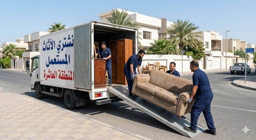 نشتري الاثاث المستعمل المنطقة العاشرة